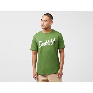 Double A by Wood Wood Ace Script T-Shirt, Green  M