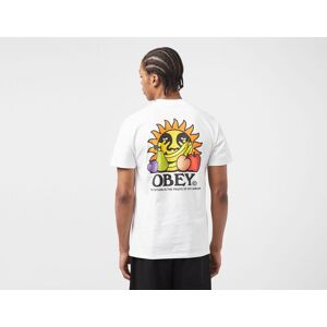 Obey The Fruits Of Our Labor T-Shirt, White  M