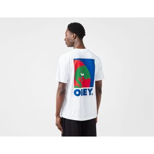 Obey Circular Icon T-Shirt, White  M