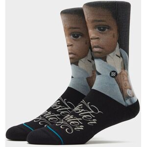 Stance Mister Carter Crew Socks, BLK  M