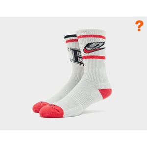Nike Everyday Plus Crew Socks (2-Pack), White  M