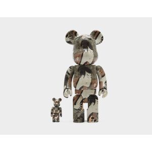 Medicom BE@RBRICK Toshusai Sharaku 100% 400%, Brown  One Size