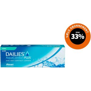 Dailies AquaComfort Plus Toric Toriske / Astigmatiske Endagslinser