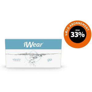 iWear Go Astigmatism Toriske / Astigmatiske Månedslinser