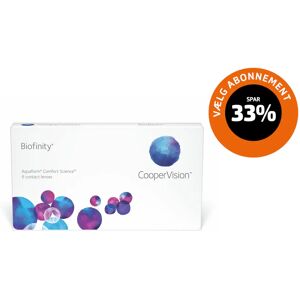 Biofinity Sfæriske Månedslinser