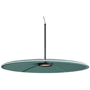 Lydabsorbent Lily lampe med LED, Ø 1200 mm, lysegrøn