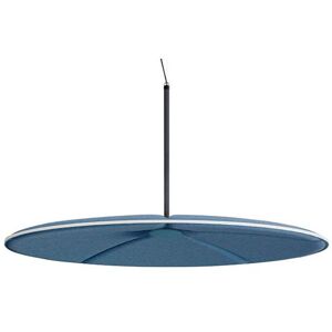 Lydabsorbent Lily lampe uden LED, Ø 1200 mm, blå