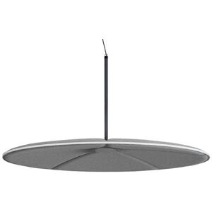 Lydabsorbent Lily lampe uden LED, Ø 1200 mm, grå