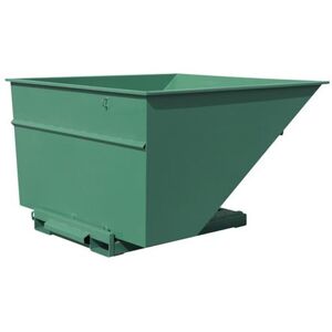 Tipcontainer Argos 2500 L, LxBxH 2073x1566x1248 mm, grøn