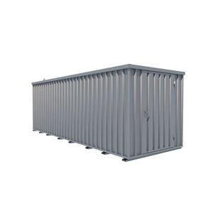 Opbevaringscontainer Totak, trægulv, BxDxH 2100x6100x2100 mm