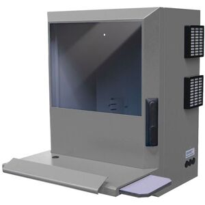 PC skab Fredek, IP-55, 700x590x370 mm, grå