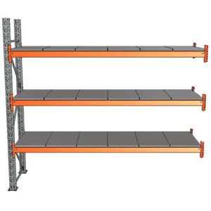 Pallereol Herkules, tilbyningssektion 3 hylder, 2500x2300x800 mm