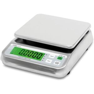 Rustfri præcisionsvægt LCW-6S, kap. 6 kg, graduering 0,5 g