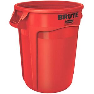 Rubbermaid Plasttønde Brute, 121 l, rød