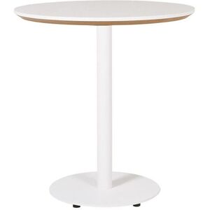 Cafebord Trend, Diameter Ø700 mm, hvid rund fod