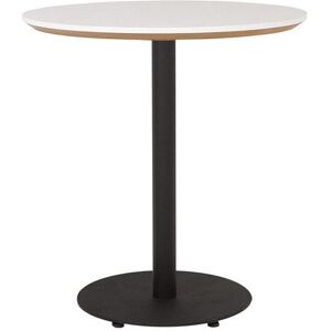 Cafebord Trend, Diameter Ø700 mm, sort rund fod