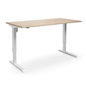 Hæve sænkebord Venla, 1800x800 mm, eg/hvid