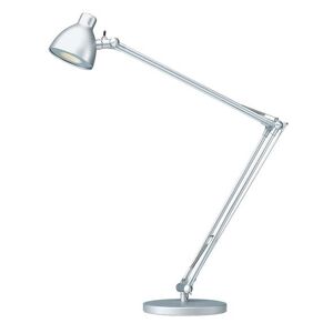Skrivebordslampe LED Lana, H 800 mm, sølv, 3000 Kelvin, varmhvidt lys