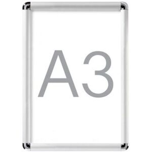 Klikrammer A3 Display, aluminium, 2-pak