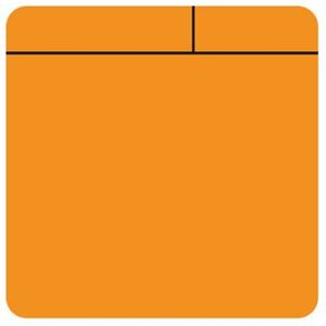 Post-it magnetisk, orange, 10-pk