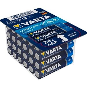 Varta Longlife Power AAA Batterier - 24 stk