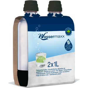 Wassermaxx Flasker 2 x 1L (Flaske til SodaStream)