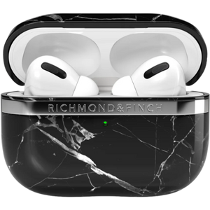 Richmond & Finch Black Marble Apple AirPods Pro Cover