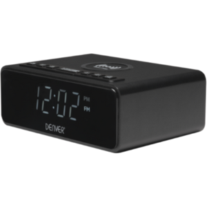 Denver CRQ-105 Clockradio m. QI Opladning