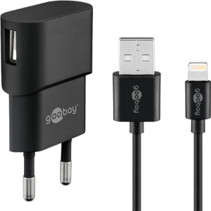 Goobay Apple Lightning Opladersæt - 1 m