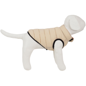 Peppy Buddies Ultra-Light Beige Puf Hundejakke - L