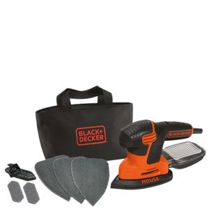 Black & Decker KA2000-QS Mouse Slibemaskine - 120W