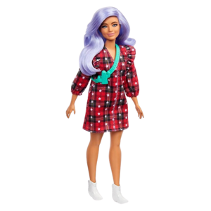 Mattel Barbie Fashionistas Dukke m. Lilla Hår
