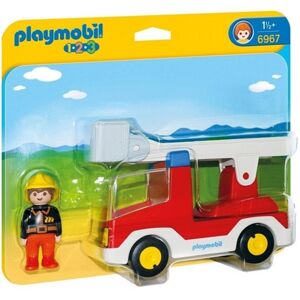 Playmobil 1.2.3 Brandbil med Stige