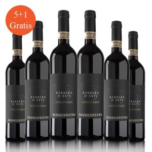 Barbera d'Asti DOCG 2019 - Sansilvestro [5+1 gratis]