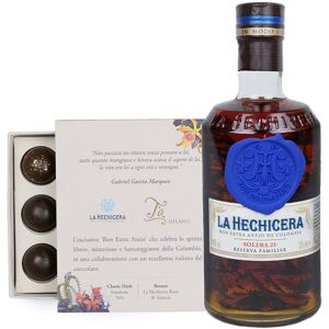 Rum La Hechicera Reserva Familiar + Praline T'a Milano - La Hechicera [0.70 lt, Astucciato]