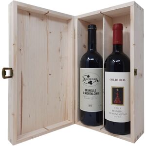 Brunello Duo Col d'Orcia e Val di Suga [2x bot. Cassetta di Legno]