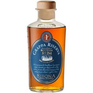 Grappa Sibona Riserva Affinata in Botti da Rum - Distilleria Sibona [0.50 lt]