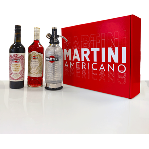 Americano Martini 160° Cocktail Kit con Sifone - Martini [Confezione Regalo]