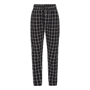 Galiente Black checked trousers