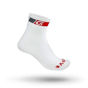 Grip Grab Classic Regular Cut Sok (White, M)