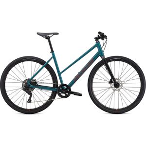 Specialized Sirrus X 2.0 Step Through - 2022 (Dusty Turquoise / Rocket Red / Black, M)