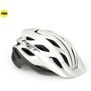 MET Cykelhjelme MET Veleno MIPS (White Grey/Matt, L)