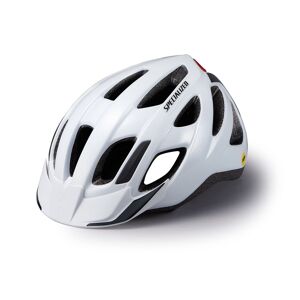 Specialized Centro LED MIPS - Cykelhjelm med Lys (Gloss White, Adult 56-60)