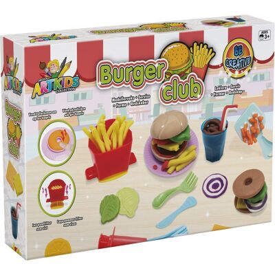 ART Modellervoks burger og pommes frites sæt - 3x50 g voks ART Modellervoks burger og pommes frites sæt - 3x50 g voks