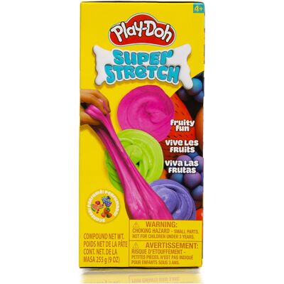 Play-Doh Super Stretch Fruity Fun 3-pak - 3 farver Play-Doh Super Stretch Fruity Fun 3-pak - 3 farver