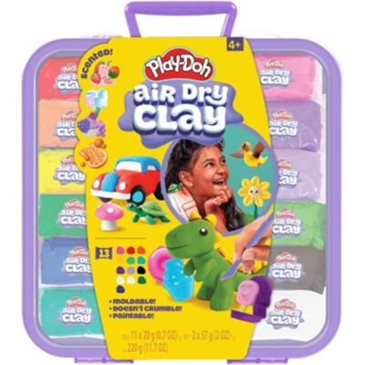 Play-Doh lufttørrende ler lilla kuffert Play-Doh lufttørrende ler lilla kuffert