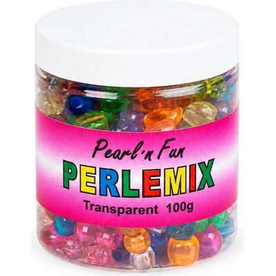 Pearl perlemix - Transparente farver - 100 g Pearl perlemix - Transparente farver - 100 g