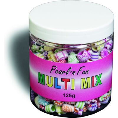 Pearl strandperler - Assorterede farver - 125 g Pearl strandperler - Assorterede farver - 125 g