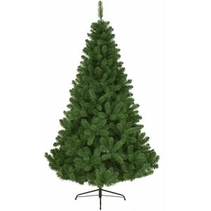 Home-tex Stort kunstigt juletræ - 4 meter højt juletræ - Kæmpe stort og flot, fyldigt juletræ på fod