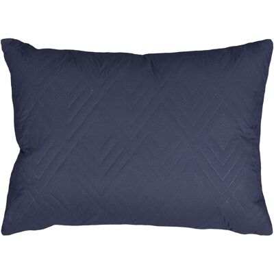 Borg Living Pyntepude - 45x60 cm - 2 sidet - Mørkeblå og lyseblå - Sofapude Borg Living Pyntepude - 45x60 cm - 2 sidet - Mørkeblå og lyseblå - Sofapude